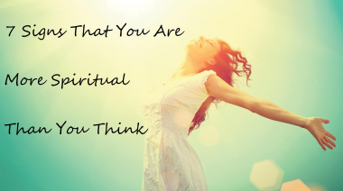 More Spiritual Thank You Think