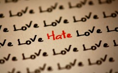 hatred vs love