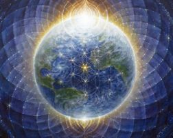 Ley Lines - Earth - Flower of life